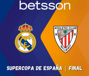 Real Madrid Vs. Athletic Bilbao (16 Ene) | Pronósticos con Betsson App para Semifinales de Supercopa de España