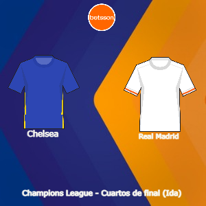 Pronósticos para Apostar en Betsson App por las Champions League | Chelsea vs Real Madrid (6 Abril)