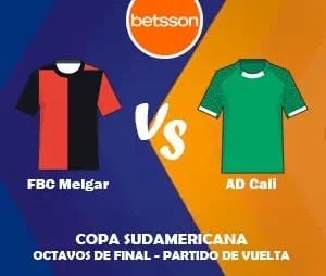 Pronósticos para Apostar en Betsson App por la Copa Sudamericana 2022 | FBC Melgar vs Deportivo Cali (06 de julio)
