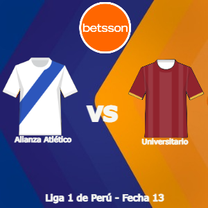 Pronósticos para Apostar en Betsson App por la Liga 1 de Perú 2022 | Alianza Atlético vs Universitario (30 de septiembre)