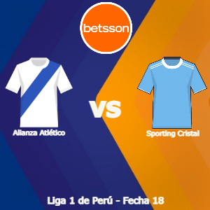 Pronósticos para Apostar en Betsson App por la Liga 1 de Perú 2022 | Alianza Atlético vs Sporting Cristal (23 de octubre)
