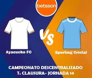 Pronósticos para Apostar en Betsson App por la Liga 1 de Perú 2022 | Ayacucho FC vs Sporting Cristal (5 de octubre)