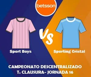 Pronósticos para Apostar en Betsson App por la Liga 1 de Perú 2022 | Sport Boys vs Sporting Cristal (15 de octubre)