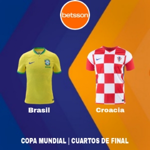 Betsson Perú: Brasil vs Croacia (9 de diciembre) | Cuartos de Final | Apuestas deportivas en Copa del Mundo 2022