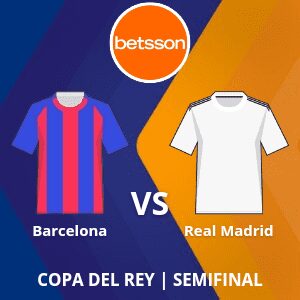 Betsson Perú: Barcelona vs Real Madrid (5 de abril) | Semifinal | Apuestas deportivas en Copa del Rey