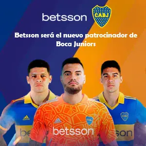 Betsson será el patrocinador de la camiseta de Boca Juniors